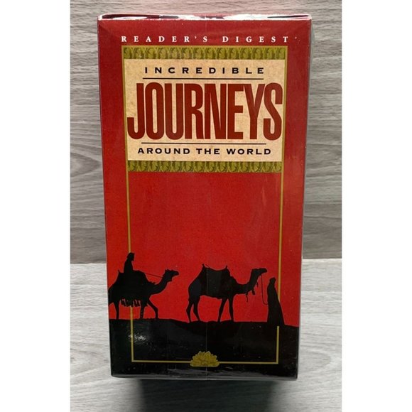 Incredible Journeys Around the World VHS Set Readers Digest 3 Travel Videos - Picture 2 of 4